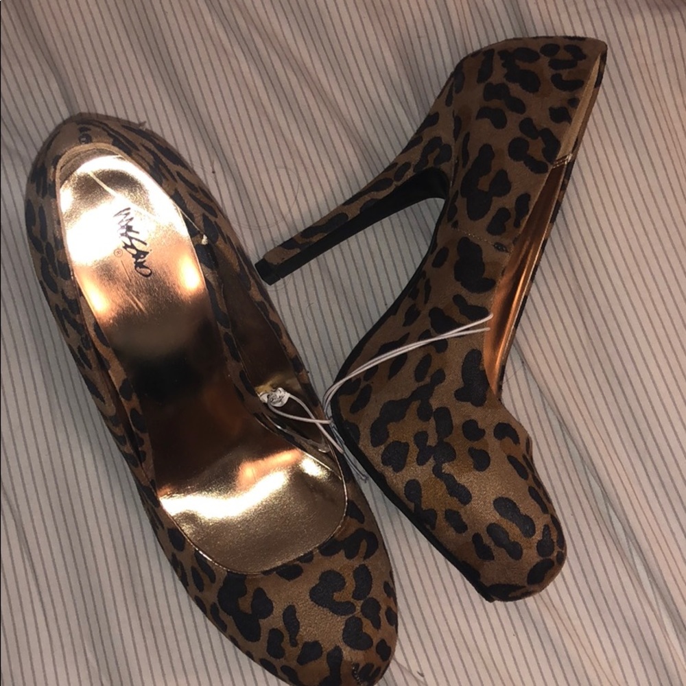Cheetah Print Heels